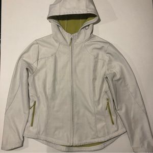 Mondetta Jacket Womens Size XL White and Green